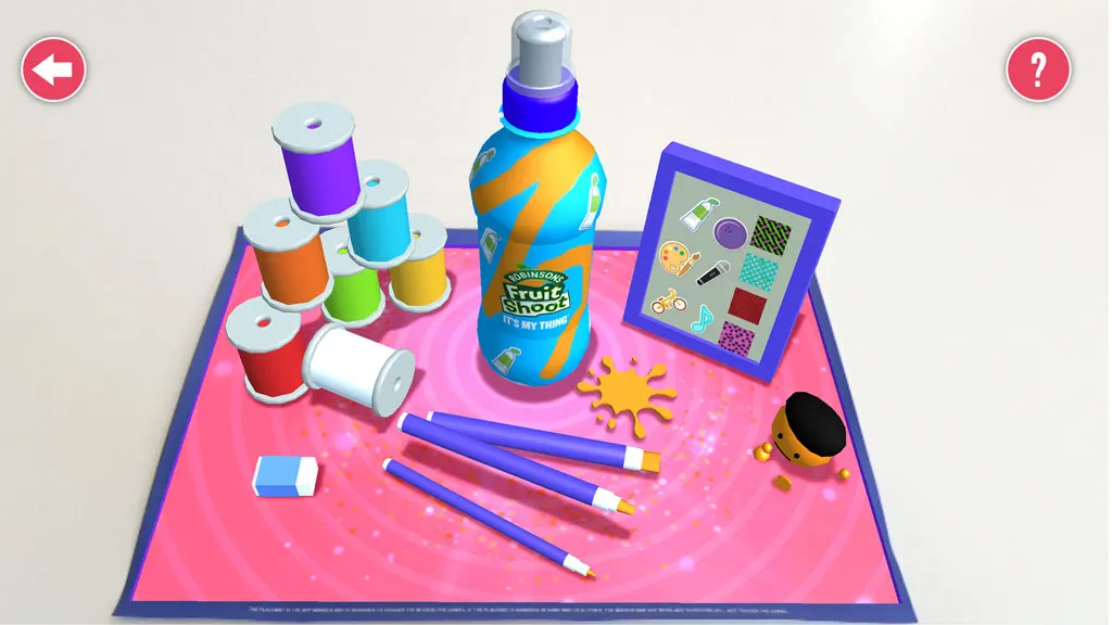 Fruit Shoot - AR gaming mat